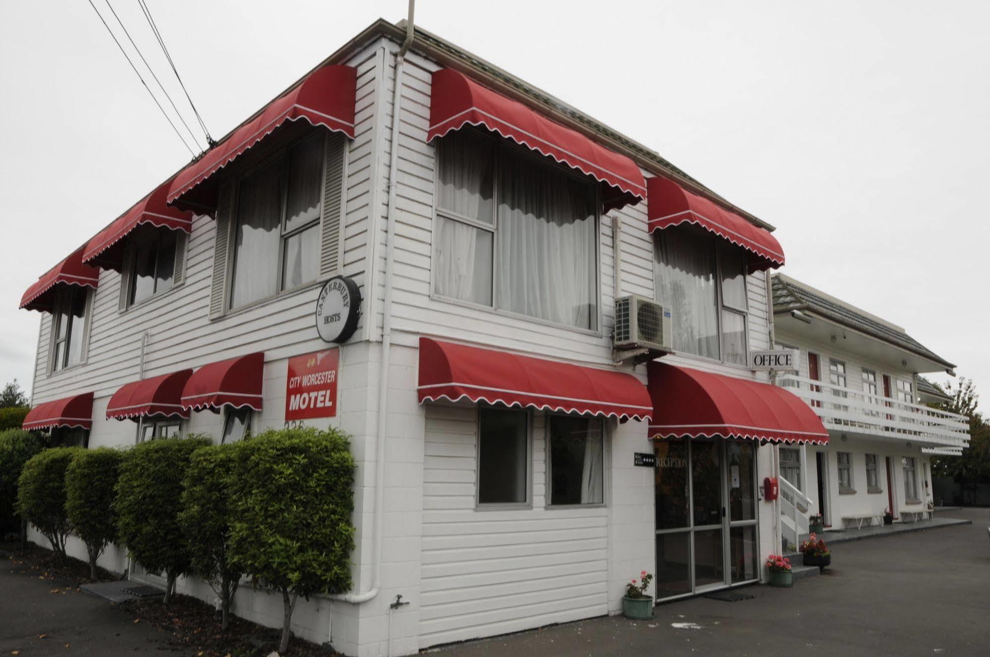 City Worcester Motel Christchurch Extérieur photo