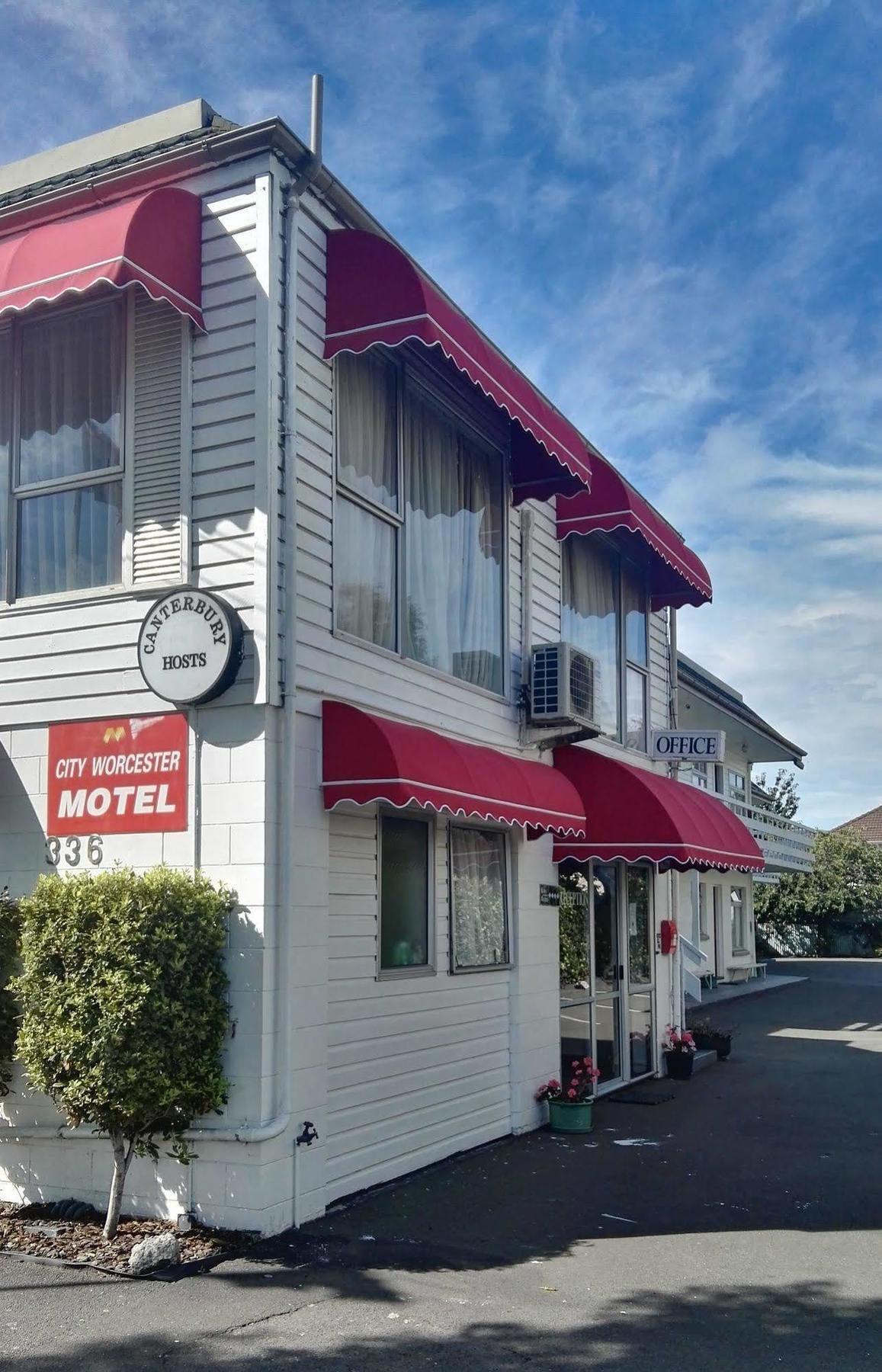 City Worcester Motel Christchurch Extérieur photo